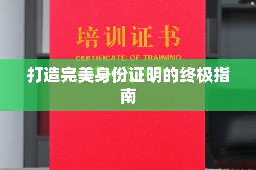 洛宁打造完美身份证明的终极指南