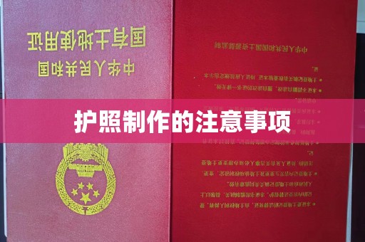 洛宁护照制作的注意事项
