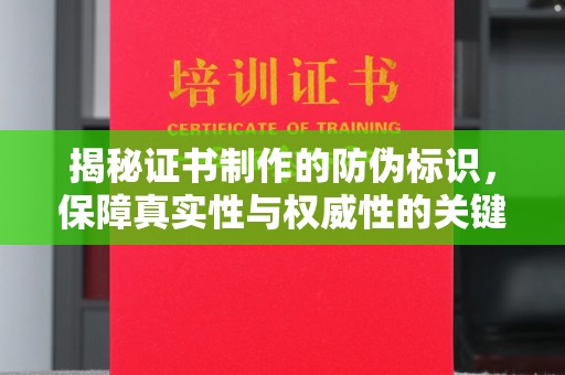 洛宁揭秘证书制作的防伪标识，保障真实性与权威性的关键